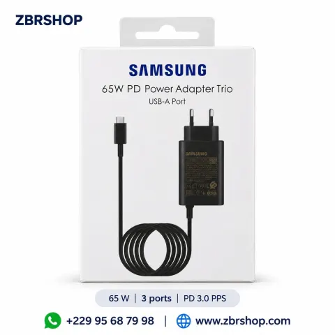 Chargeur Samsung Trio 65 W
