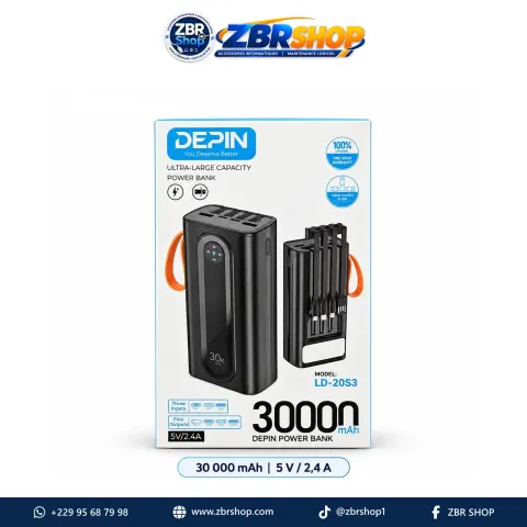 Batterie externe DEPIN LD-19S3 20 000 mAh