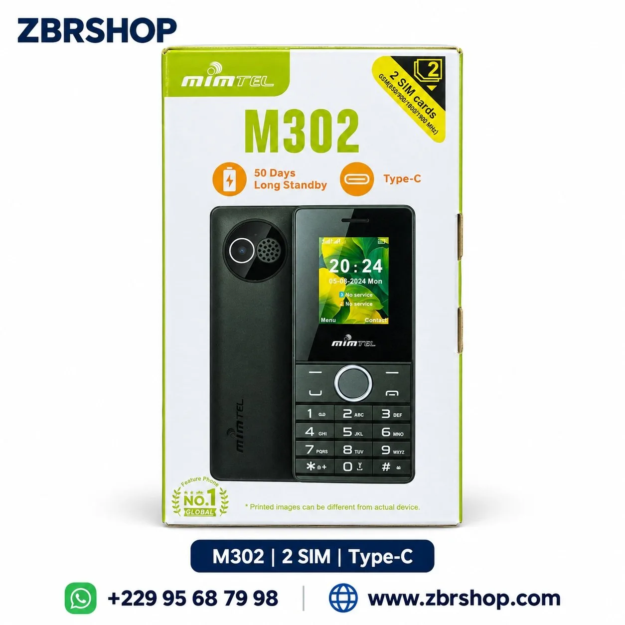 MIMTEL M302 (Dual SIM, Type-C)