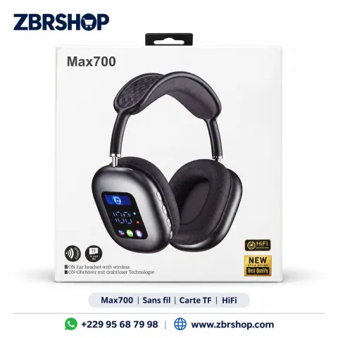 Casque sans fil Max700 avec port TF