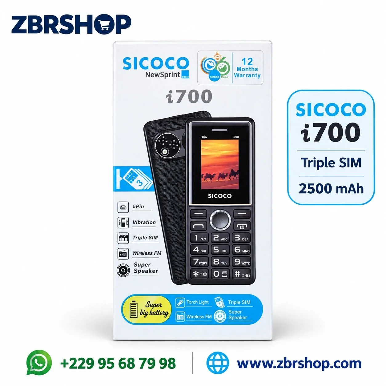SICOCO NewSprint i700 (3 SIM)