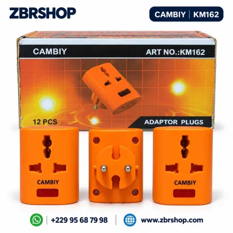 Adaptateurs de prise universels CAMBIY