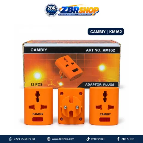 Adaptateurs de prise universels CAMBIY