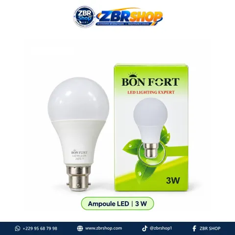 Ampoule LED BON FORT 3W