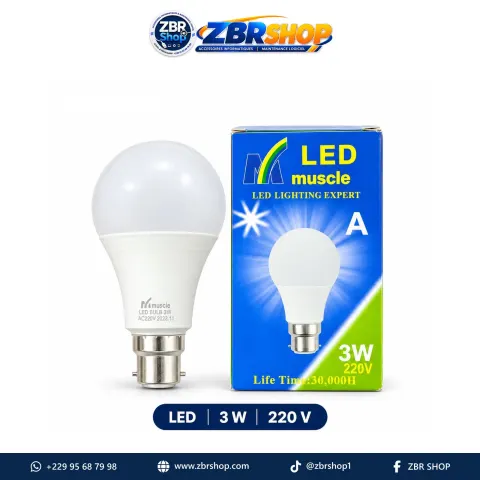 Ampoule LED Muscle 3W