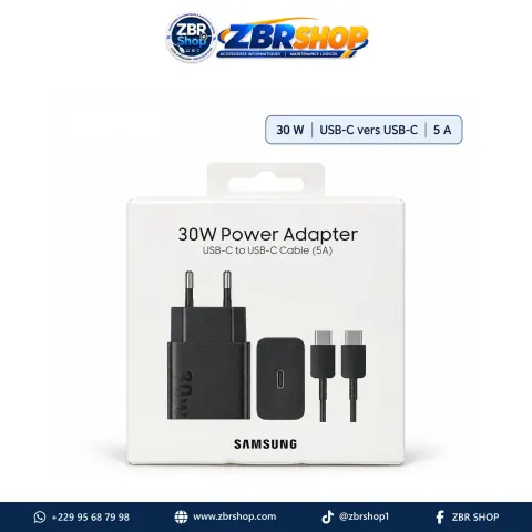 Chargeur secteur Samsung 30W
