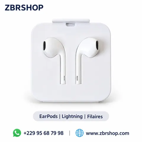 Écouteurs Apple EarPods avec connecteur Lightning