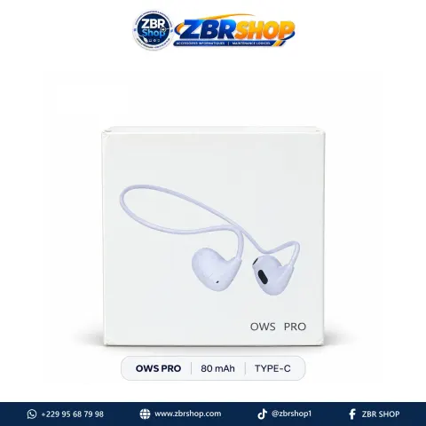 Écouteurs sans fil OWS PRO VV4 (Conduction osseuse / Open-Ear)