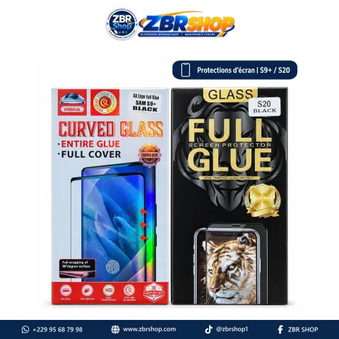 Verre trempé incurvé Full Glue pour Samsung