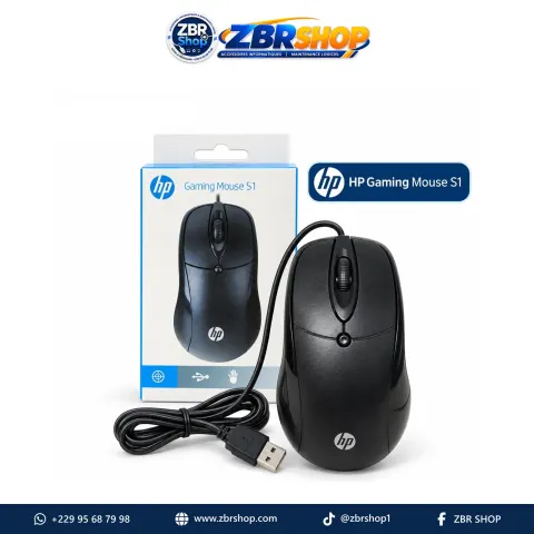Souris filaire HP Gaming Mouse S1 (USB)