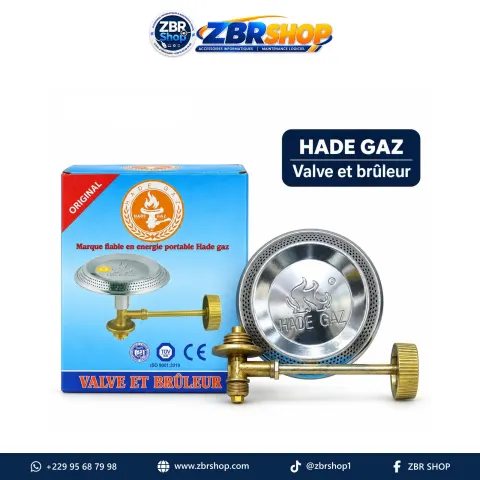 HADE GAZ Burner and Valve (Portable Model)